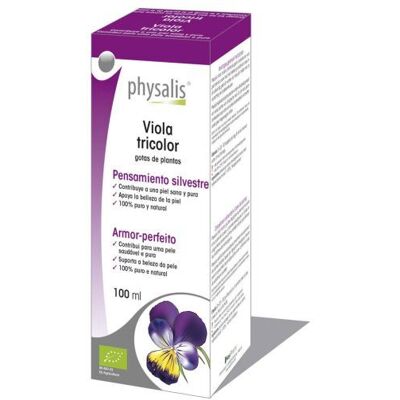 Physalis Viola Tricolor Bio-Extrakt - Kräuterergänzung Physalis Viola Tricolor Bio-Extrakt - Kräuterergänzung