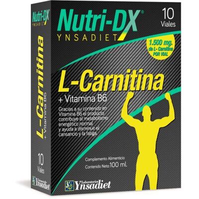 Ynsadiet L-Carnitin Vitamin B6 10 Fläschchen Ynsadiet L-Carnitin Vitamin B6 10 Fläschchen