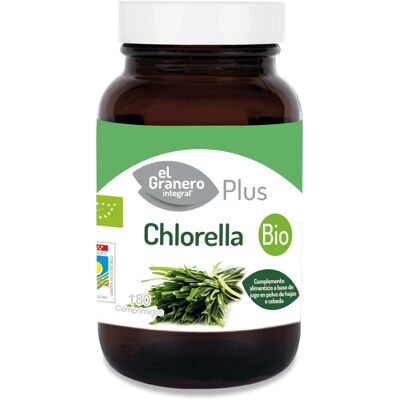 El Granero Integral Bio-Chlorella 180 Tabletten 400 ml El Granero Integral Bio-Chlorella 180 Tabletten 400 ml