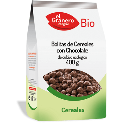 El Granero Integral Müslikugeln mit Schokolade 400 Gramm El Granero Integral Müslikugeln mit Schokolade 400 Gramm