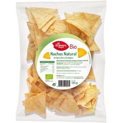 El Granero Integral Natürliche Nachos 125 Gramm El Granero Integral Natürliche Nachos 125 Gramm