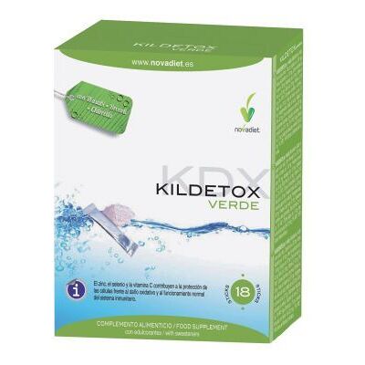 Novadiet Kildetox Green 3 gr 18 Sticks Novadiet Kildetox Green 3 gr 18 Sticks