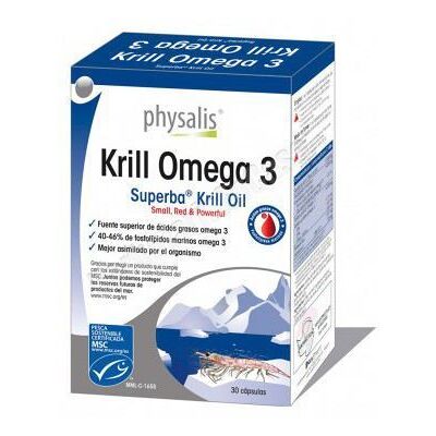 Physalis Krill Omega-3 30 Kapseln Physalis Krill Omega-3 30 Kapseln