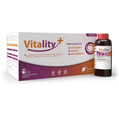 Arama Natural Vitality+ 15 Ampullen 15 ml Arama Natural Vitality+ 15 Ampullen 15 ml