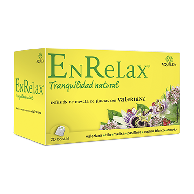 Aquilea Enrelax Zitronenmelisse, Baldrian, Passionsblume - Kräutertee Aquilea Enrelax Zitronenmelisse, Baldrian, Passionsblume - Kräutertee