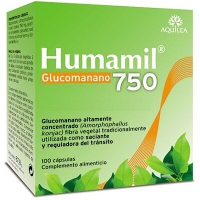 Aquilea Humamil Glucomannan 100 Kapseln 750 mg 90 Einheiten Aquilea Humamil Glucomannan 100 Kapseln 750 mg 90 Einheiten