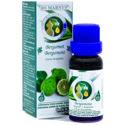 Marnys Ätherisches Bergamottenöl 15 ml 15 ml Marnys Ätherisches Bergamottenöl 15 ml 15 ml