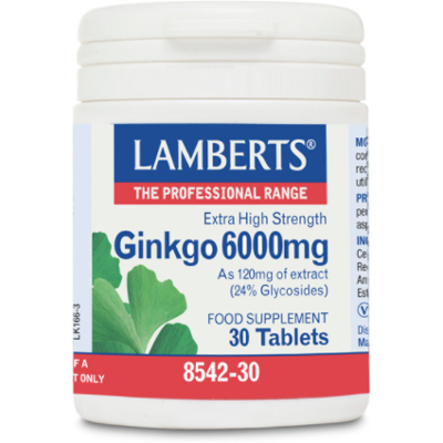Lamberts Ginkgo Biloba Extra Hochwirksam 6.000 mg 180 Lamberts Ginkgo Biloba Extra Hochwirksam 6.000 mg 180