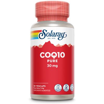 Solaray Reines Coenzym CoQ-10 30 mg 30 pflanzliche Kapseln Solaray Reines Coenzym CoQ-10 30 mg 30 pflanzliche Kapseln