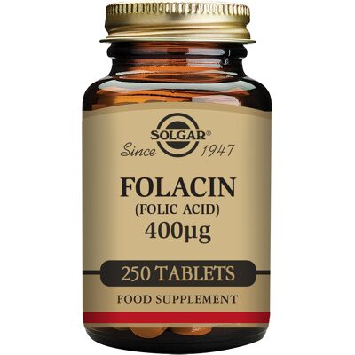 Solgar Folsäure 400mcg Folacin 250 Solgar Folsäure 400mcg Folacin 250