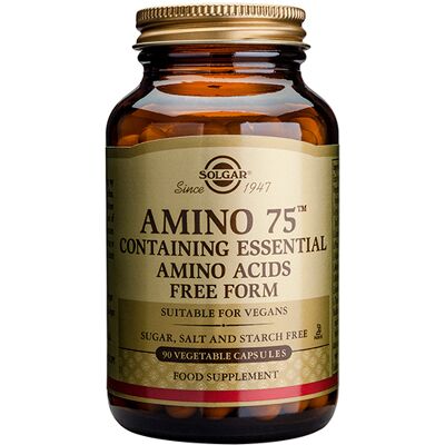 Solgar Amino 75 Essentielle Aminosäuren 90 Kapseln Solgar Amino 75 Essentielle Aminosäuren 90 Kapseln