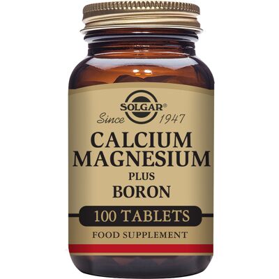 Solgar Calcium-Magnesium-Plus-Bor-Tabletten 250 Solgar Calcium-Magnesium-Plus-Bor-Tabletten 250