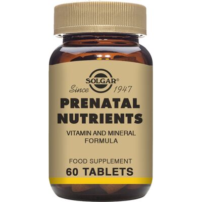 Solgar Pränatale Nährstofftabletten 60 Units Solgar Pränatale Nährstofftabletten 60 Units