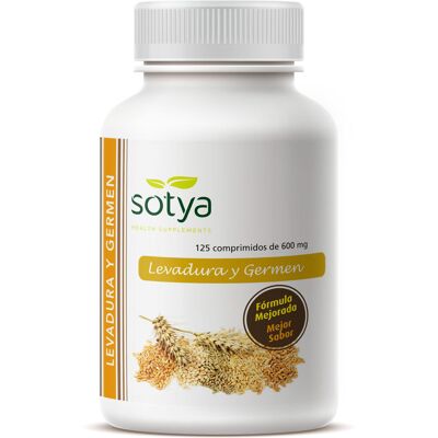 Sotya Bierhefe und Weizenkeime 125 Sotya Bierhefe und Weizenkeime 125