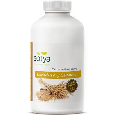 Sotya Bierhefe und Weizenkeime 550 Sotya Bierhefe und Weizenkeime 550