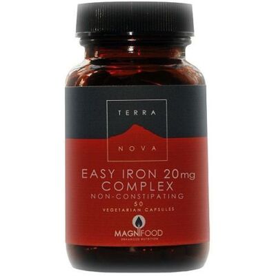 Terranova Easy Iron 20mg Komplex Vegicaps - Eisenpräparat Terranova Easy Iron 20mg Komplex Vegicaps - Eisenpräparat