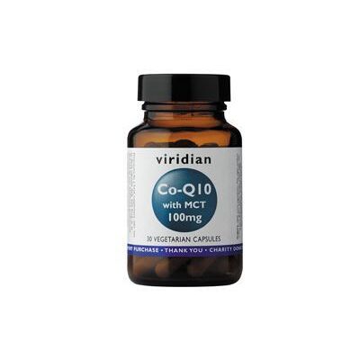 Viridian Co-Q10 mit MCT 100 mg 30 Gemüsekapseln 30 Units Viridian Co-Q10 mit MCT 100 mg 30 Gemüsekapseln 30 Units