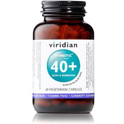 Viridian 40 + Synbiotic 60 Gemüsekapseln Viridian 40 + Synbiotic 60 Gemüsekapseln