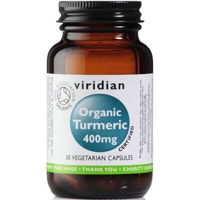 Viridian Bio-Kurkuma 400 mg 30 pflanzliche Kapseln Viridian Bio-Kurkuma 400 mg 30 pflanzliche Kapseln
