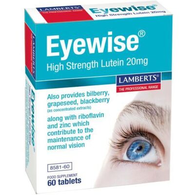 Lamberts Eyewise Lutein 60 Tabletten 20 mg 60 Units Lamberts Eyewise Lutein 60 Tabletten 20 mg 60 Units