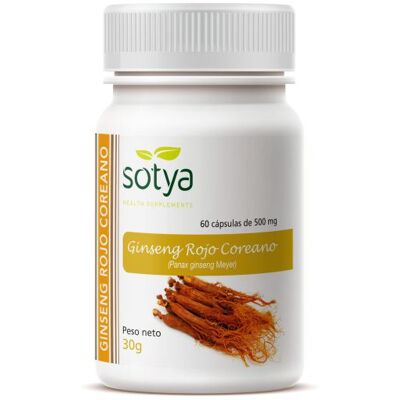 Sotya Koreanischer Roter Ginseng 60 Kapseln Sotya Koreanischer Roter Ginseng 60 Kapseln