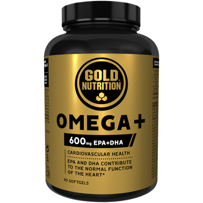 Gold Nutrition Omega + 90 Weichgel - Omega-3 Fischöl Ergänzung Gold Nutrition Omega + 90 Weichgel - Omega-3 Fischöl Ergänzung