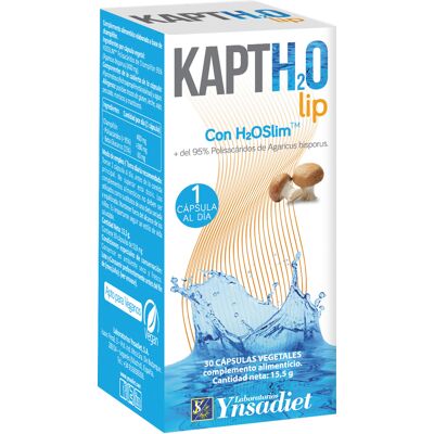 Ynsadiet KaptH2O Lip 30 Gemüsekapseln 54 gr Ynsadiet KaptH2O Lip 30 Gemüsekapseln 54 gr