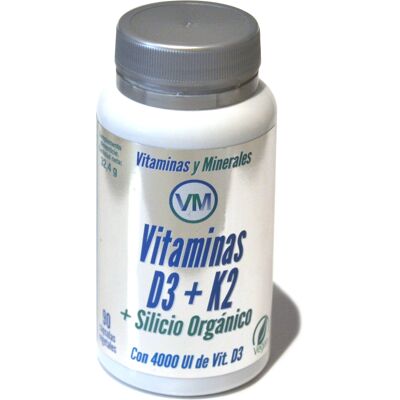 Ynsadiet VM Vitam. D3 + K2 + Organisches Silizium 90C 71 gr Ynsadiet VM Vitam. D3 + K2 + Organisches Silizium 90C 71 gr