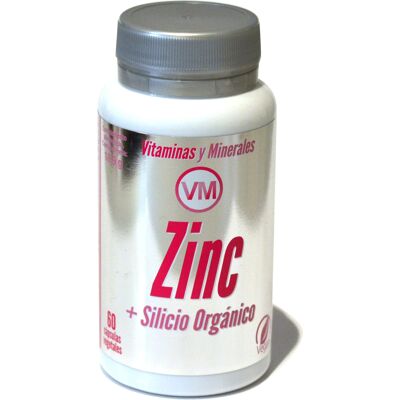 Ynsadiet VM Zink + organisches Silizium, 60 Kapseln 47 gr Ynsadiet VM Zink + organisches Silizium, 60 Kapseln 47 gr