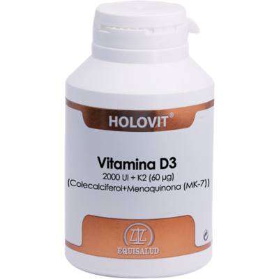 Equisalud Holovit Vitamin D3 2.000 IE Cholecalciferol 180 Kapseln Equisalud Holovit Vitamin D3 2.000 IE Cholecalciferol 180 Kapseln