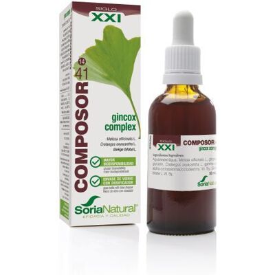 Soria Natural Komponist 41 Gincox Complex xxi Jahrhundert von 50 ml Soria Natural Komponist 41 Gincox Complex xxi Jahrhundert von 50 ml