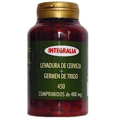 Integralia Levadura de Cerveza + Germen de Trigo 450 Tabletten 450 Integralia Levadura de Cerveza + Germen de Trigo 450 Tabletten 450