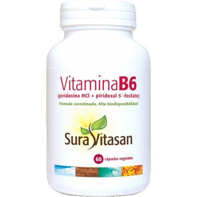 Sura Vitasan Vitamin B6 - Energie & Nervensystem Unterstützung Sura Vitasan Vitamin B6 - Energie & Nervensystem Unterstützung