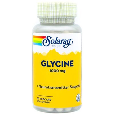 Solaray Glycin 1000 mg 60 pflanzliche Kapseln Solaray Glycin 1000 mg 60 pflanzliche Kapseln
