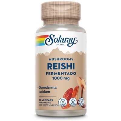 Solaray Fermentierter Reishi 500 mg 60 pflanzliche Kapseln Solaray Fermentierter Reishi 500 mg 60 pflanzliche Kapseln
