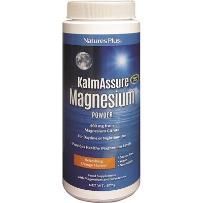 NaturesPlus Kalmassure Magnesium Pulver 522 gr 522 gr NaturesPlus Kalmassure Magnesium Pulver 522 gr 522 gr