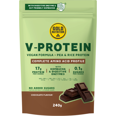 GoldNutrition V-Protein 240 g Chocolate GoldNutrition V-Protein 240 g Chocolate