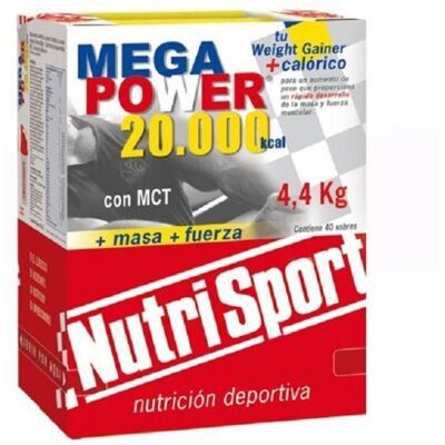 Nutrisport Megapower Erdbeere 40 Beutel - Proteinergänzung Nutrisport Megapower Erdbeere 40 Beutel - Proteinergänzung