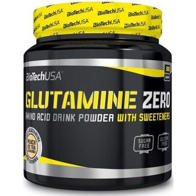 BioTechUSA Glutamin Zero - Zitrone - 300 g - Nahrungsergänzung BioTechUSA Glutamin Zero - Zitrone - 300 g - Nahrungsergänzung