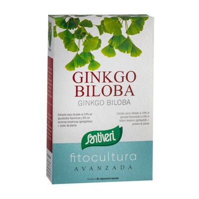 Santiveri Ginkgo Biloba - 40 Kapseln - Gedächtnisstütze Santiveri Ginkgo Biloba - 40 Kapseln - Gedächtnisstütze