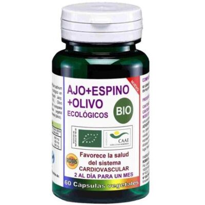 Robis Bio Knoblauch Espino Olivo 60 Kapseln Robis Bio Knoblauch Espino Olivo 60 Kapseln