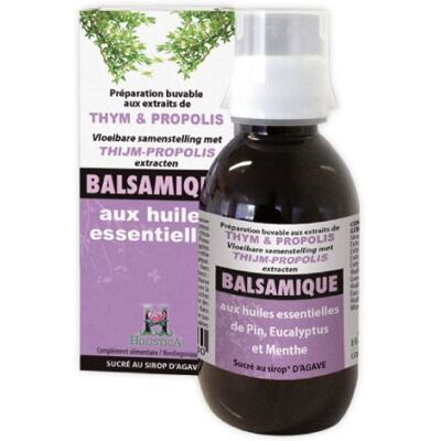 Holistica Thymian-Propolis Sirup 150 ml - Halsschmerzen Holistica Thymian-Propolis Sirup 150 ml - Halsschmerzen