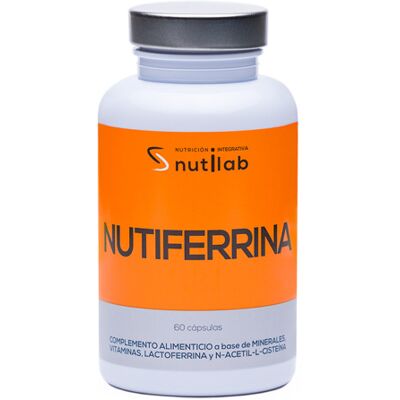 Nutilab Nutiferrina 60 Kapseln - Nahrungsergänzungsmittel Nutilab Nutiferrina 60 Kapseln - Nahrungsergänzungsmittel