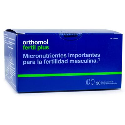 Orthomol Fertil Plus - Mikronährstoff Ergänzung für Spermatogenese Orthomol Fertil Plus - Mikronährstoff Ergänzung für Spermatogenese