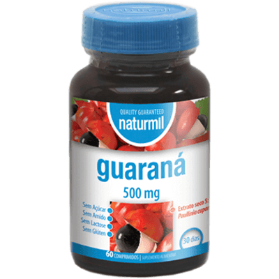 Naturmil Guarana 500mg - Nahrungsergänzung Naturmil Guarana 500mg - Nahrungsergänzung