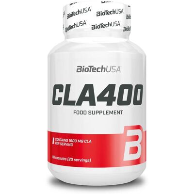 BioTechUSA CLA 400 – Nahrungsergänzung für Gewichtsmanagement - 80 Kapseln BioTechUSA CLA 400 – Nahrungsergänzung für Gewichtsmanagement - 80 Kapseln