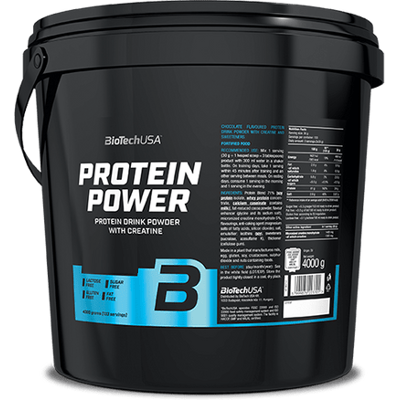 BiotechUSA Protein Power Erdbeere Banane 4000 gr Erdbeere Banane BiotechUSA Protein Power Erdbeere Banane 4000 gr Erdbeere Banane