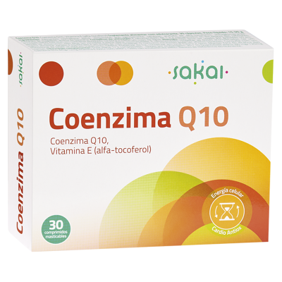 Sakai Coenzima Q10 - 30 Tabletten - Nahrungsergänzung Sakai Coenzima Q10 - 30 Tabletten - Nahrungsergänzung