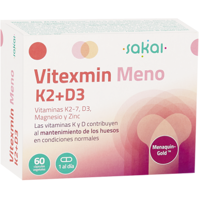 Sakai Vitexmin K2+D3 60 Kapseln - Nahrungsergänzungsmittel Sakai Vitexmin K2+D3 60 Kapseln - Nahrungsergänzungsmittel