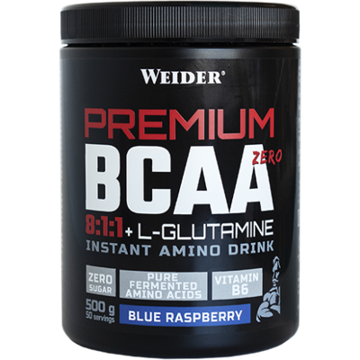 Weider Premium Bcaa 8:1:1 + Lglutamin Blaue Himbeere 500 gr Weider Premium Bcaa 8:1:1 + Lglutamin Blaue Himbeere 500 gr